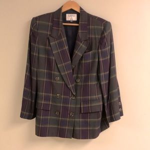 KASPER for ASL Double Breasted Sport Blazer/Suit Jacket—Size14